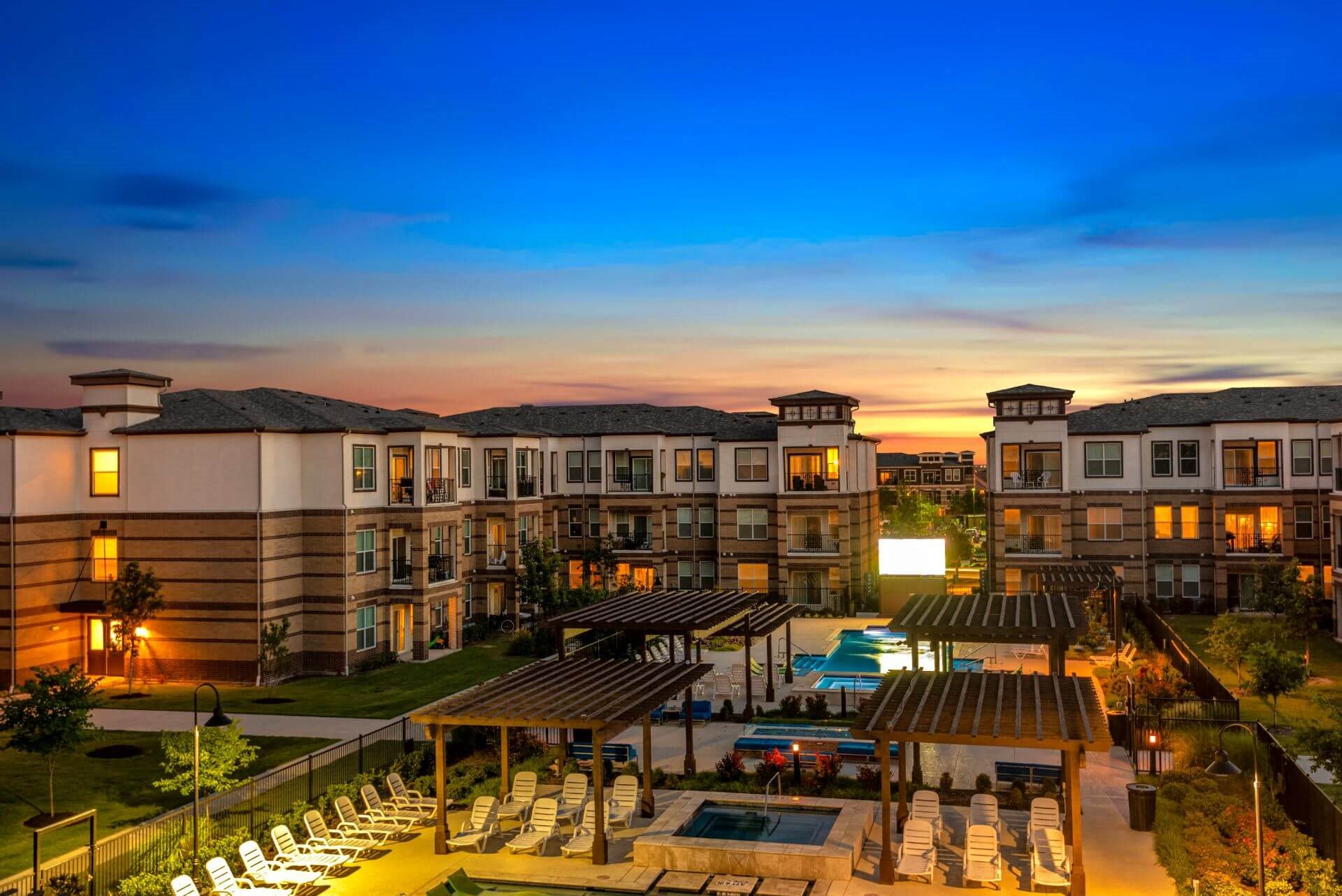 Aerial Exterior View Aerial Exterior View at The Mansions McKinney, McKinney